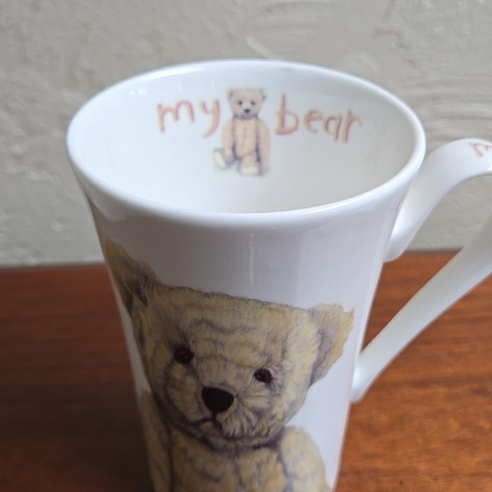 ROY KIRKHAM SET OF 2 BONE CHINA "MY BEAR" MUGS - Picture 6 of 14